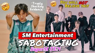 Exposing SuperM: shocking evidence of Ten being mistreated in SuperM 🤯 #TEN #NCT #SuperM #Wayv