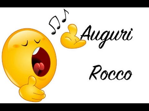 Auguri Buon Onomastico Rocco - YouTube Auguri Buon Onomastico Rocco - YouTube