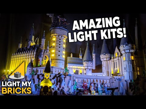 light my bricks disney castle