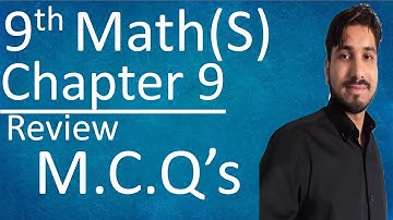 9th Class Maths Science Review M.C.Q
