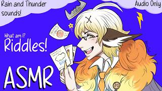 [ASMR] ☔️Time for More Riddles! - Rain & Thunder Sounds Included! ☔️ [Soft Spoken Role-play] screenshot 3
