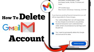 How To Delete Gmail Account - Step By Step