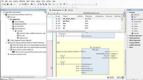 Codesys SoftMotion EtherCAT 運動控制配置 -motor driver control PLCopen block-司騰達