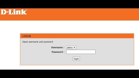how to change the default Admin login password of D-Link Wi-Fi Router DSL-124