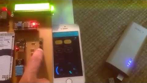 Điều khiển thiết bị qua Internet sử dụng Arduino Mega, ESP8266v1 và Blynk