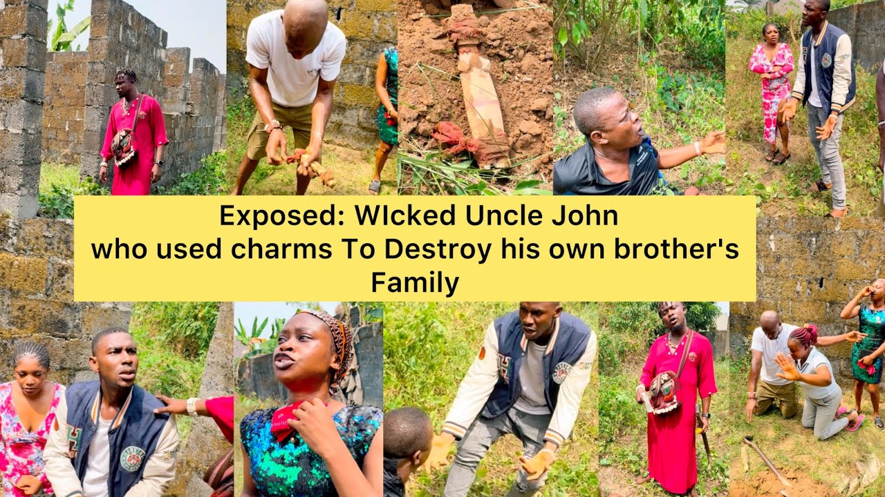  Exposed: WIcked Uncle John who used charms To Destroy his own brother's Family