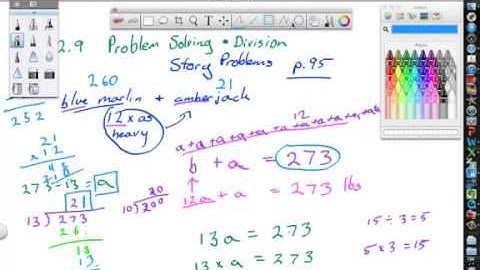5th 2.9 Problem Solving   Division
