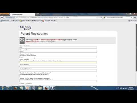 School Loop Registration