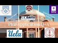 PhD Application Q+A //My Experience, Contacting Advisors, Minimum GPA, Where I Applied, etc.