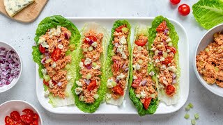 Buffalo Chicken Lettuce Wraps Recipe