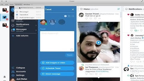Use Franz for your one-stop-shop messenger needs