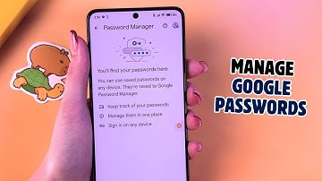 Poco F6: How to Manage Google Passwords in Chrome