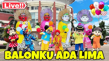 LAGU BALONKU ADA LIMA 💘 ONDEL ONDEL JOGET feat BADUT LUCU