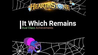Echoes of the Infinite Achievements (Dual Class - It Which Remains (Demon Hunter / Druid))