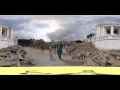 NEPAL EARTHQUAKE 360° video