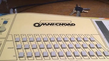 Suzuki Omnichord OM-36 with Marantz PMD 430 tape delay