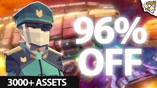 INSANE Bundle 96% OFF on THOUSANDS of Low Poly Synty Studios Assets!