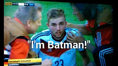 Kramer is Batman World Cup 2014 Final Brazil