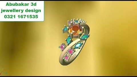 gemvision 9 tutorial / #shorts/how to make 3d gemvision matrix 9 ring design