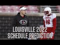 Louisville Cardinals 2022 College Football Schedule Prediction