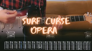 Surf Curse - Opera / Guitar Tutorial / Tabs + Chords Resimi