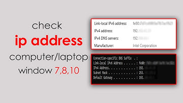 How to check ip address of laptop using cmd | window 7,8,10 | Nomi Tech |