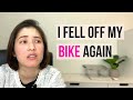 I fell off my bike again