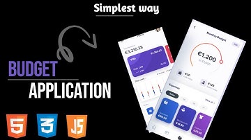 Budget App With Javascript | Step By Step Javascript Project | React Hook form