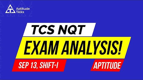 TCS NINJA & NQT | ACTUAL APTITUDE QUESTIONS AND ANSWERS WITH TRICKS |13th Sept 2021 | BY SALEEM SIR