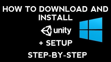 How to install and setup unity in windows 10 |STEP-BY-STEP|[CYBERICAL PEDIA]