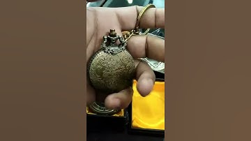 Pocket Watch ❤ Antique Designer Metal Pocket Watch Keychain #shorts #watch #lolprint #gifts #ideas