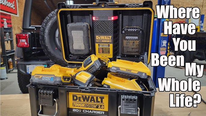 DEWALT, 1/2 Coffret Chargeur TOUGHSYSTEM