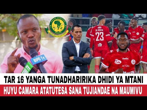 DOSA WA YANGA ACHANGANYIKIWA NA KIWANGO CHA NABY CAMARA YANGA TAR 16 TUJIANDAE NA MAUMIVU