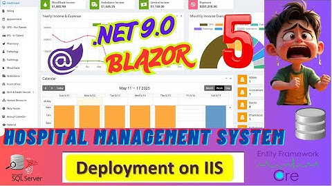 📌 EPISODE 5:  How to Create Complete Hospital  Management System With BLAZOR  EFCore,MS SQL, AUTO 🚀💥