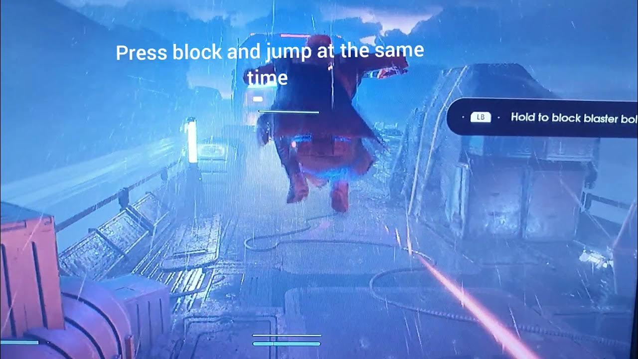how to do the target lock jump glitch (star wars jedi fallen order YouTube