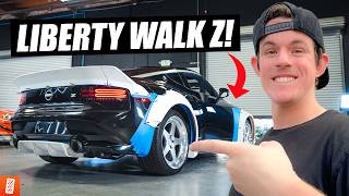 Building the USA’s FIRST Liberty Walk Nissan Z for SEMA! - Part 3