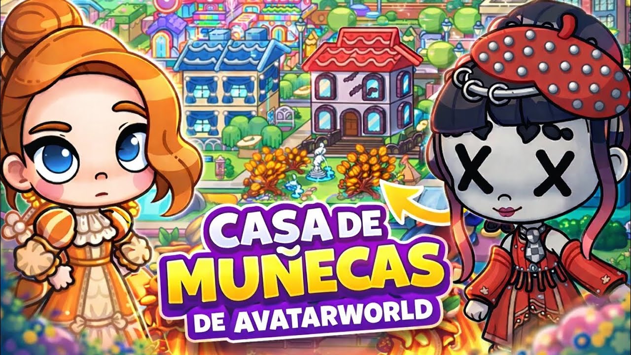 🎀🏠Casa de Muñecas en Avatar World🤩Cual te gusta??