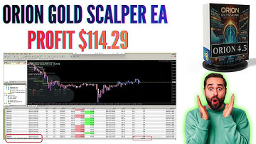 $114.29 Profit with Orion Gold EA | Real Account Results | Best Forex Expert Advisor 2025