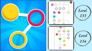 Color Dots: Level 133 , 134 – How to Solve? (Walkthrough)
