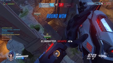 Overwatch | 3v3 Widow and Hanzo Carry