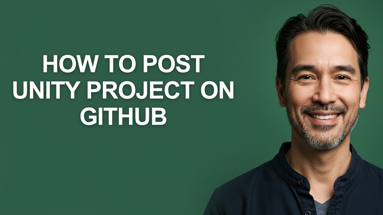 How to Post Unity Project on Github - KevinHowTo