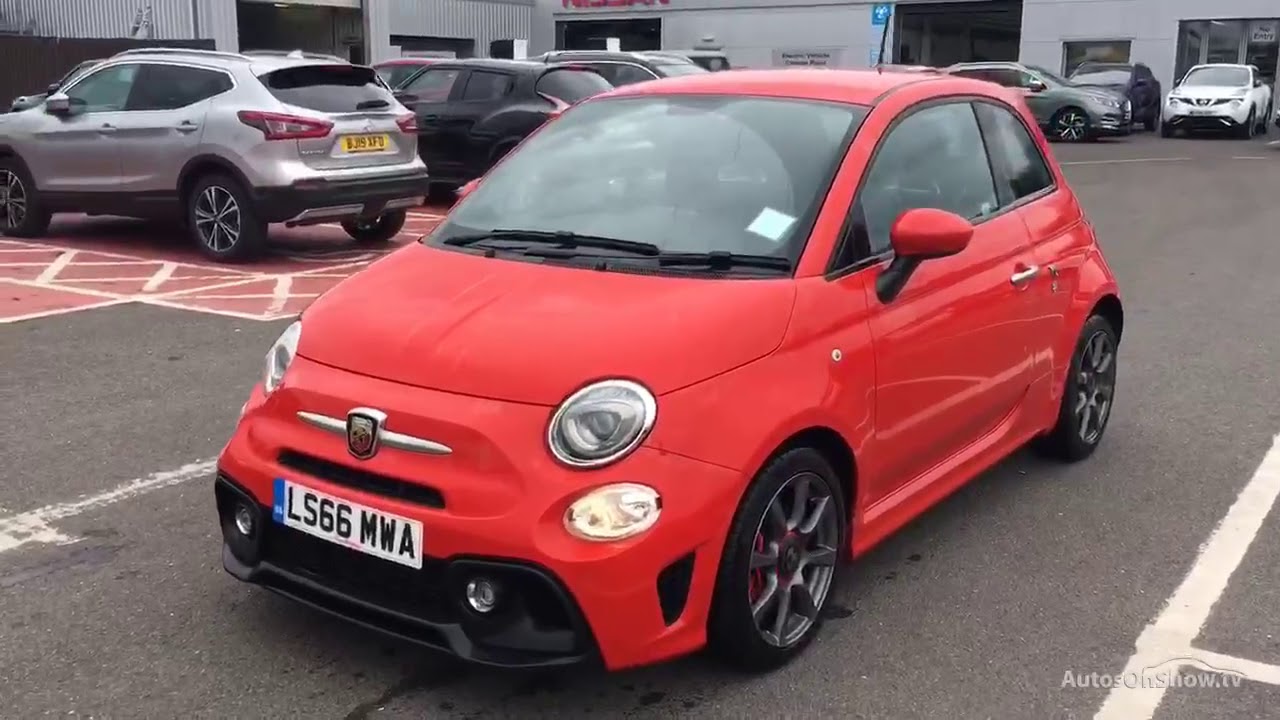 Fiat\Abarth 500 595 RED 2016 - YouTube