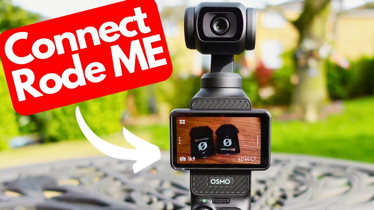 DJI Osmo Pocket rode video micro付き HOW To CONNECT Rode Wireless Micro to DJI OSMO POCKET 3 (in 1