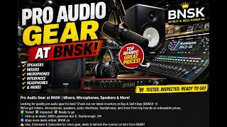 🎤 Pro Audio Gear at BNSK | Mixers, Speakers, Microphones & More!