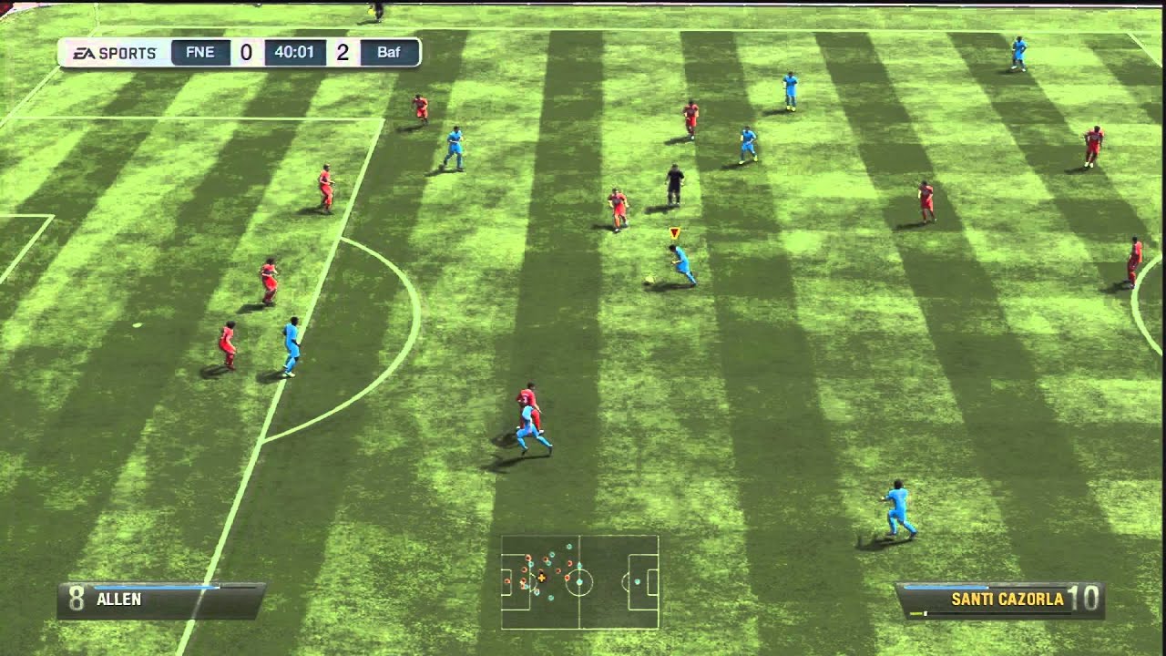 FIFA 13 Tutorial: Power finishing (18 yards+)