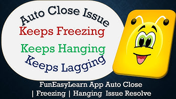 How to Solve FunEasyLearn App Auto Close | Keeps Freezing | Not Responding Issue Solve on Android