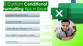 5 Custom Conditional Formatting Tips in Excel