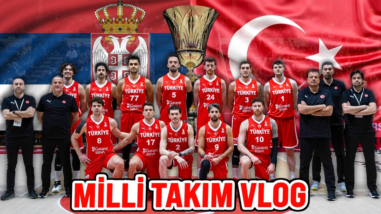 MİLLİ TAKIM 🇹🇷 VLOG 🏀 - 4'TE 4 İLE DEVAM EDİYORUZ 💪🏻 FIBA 2027 DÜNYA KUPASI ELEMELERİ 🏆