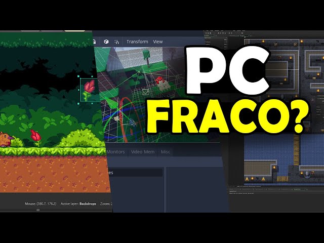 TOP 3 GAME ENGINES PARA PC FRACO 