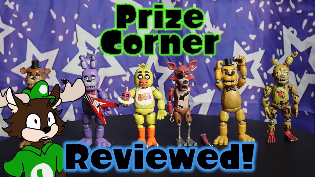 FNaF 1 Funko Action Figures - Prize Corner - YouTube